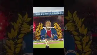 Psg vs Arsenal tifo#football #footballmemes #ucl #championsleague #soccer Barcelona vs inter Milan