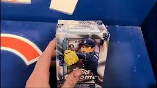Topps Chrome Value Box (Numbered Auto Pulled!!!) National Card Show Footage 