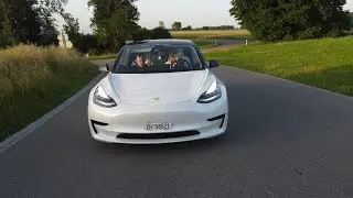 TESLA Drohnen Shooting mit @RealRusty  - Tesla Model 3 