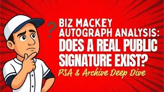Biz&nbsp;Mackey Autograph Analysis: Does a Real Public Signature Exist? PSA & Archive Deep Dive