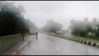 😍 ktm rc highway ride ||  rainy session 🥵 nature love