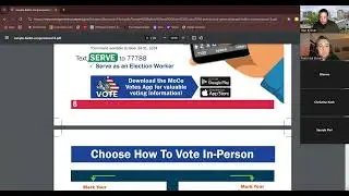 Silver Spring/Montgomery County Pre-Presidential Election Zoom