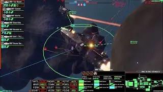 Nebulous: Fleet Command 1v1 Gameplay