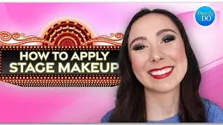 How to Apply Full Stage and Theater Makeup for Beginners