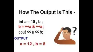 Increment Operator With Bitwise & Operator ( with best question) | Difficult Questions in Operators