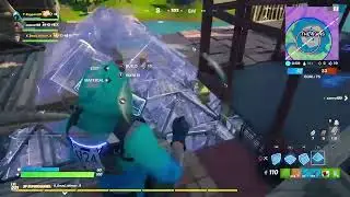 FortniteNew intel exclusive skin gameplay! (FNBR Live)