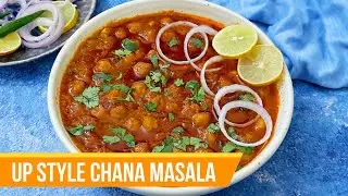 UP Style Chana Masala Recipe | Kabuli Chana Masala | Chickpeas Masala Curry