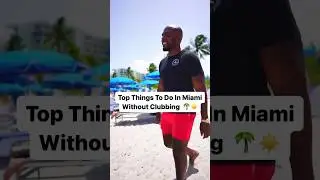 Things to do in Miami without clubbing #miami #travel