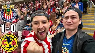 &iexcl;AUTOGOL Y PERDIMOS EL CL&Aacute;SICO!  Desde el Estadio Chivas 1-0 Am&eacute;rica