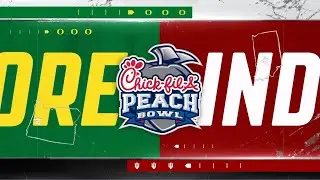 Oregon vs Indiana Chick-fil-a Peach Bowl | CFP Prediction | EA Sports College Football 26