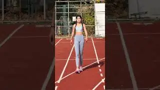 Like me Could you run with me then#Physical education student#Sports girl#Running heal