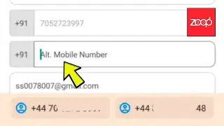 Zoop India App Me Alternate Phone Number Kaise Change Kare | Update Mobile Number in Zoop App