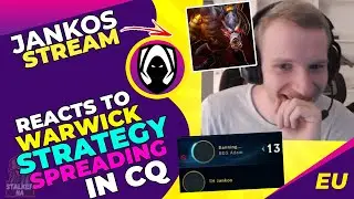 Jankos Reacts to WARWICK Srategy SPREADING in Champions Q 👀