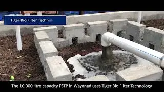 FAECAL SLUDGE TREATMENT PLANT at Wayanad (Kerala):TBF environmental solutions. Pvt. ltd