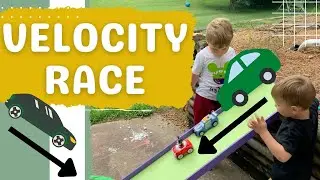 VELOCITY RACE: Outdoor Learning STEM Lesson