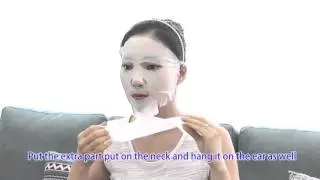 C&K Korea tencel Vline 2step mask