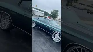 Clean chevelle on wades forgiato #forgiatowheels #chevy #chevelle #automobile #bigrims