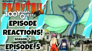 FAIRY TAIL 100 YEARS QUEST EPISODE 5 REACTION!!!  A Bitter Choice!