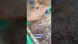 Tank welding with horizontal seam welder