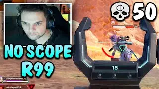 Genburten FLEXES an INSANE No Scope R-99 in Apex Legends