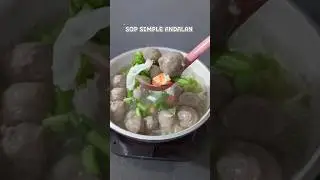 Ide untuk sahur sayur sop simple #sayursopsimple #sayuran #kegiataniburumahtangga #cooking #shorts