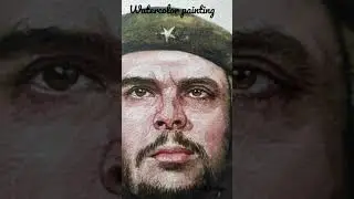 #cheguevara #painting #oct9 #portrait #watercolourpainting