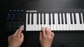 BAD BUNNY X JHAY CORTEZ - D&Aacute;KITI ( Instrumental Remake Cover ) | Alesis V49 midi keyboard