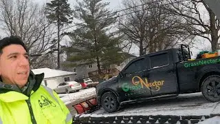 Plowing SNOW &ldquo;in da&rdquo; SUBURBS of CHICAGO! SOLO SNOW MANAGEMENT BUSINESS!