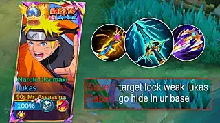 DON'T UNDERESTIMATE TOP GLOBAL LUKAS!!🔥 BEST COMEBACK BUILD AND EMBLEM 2025