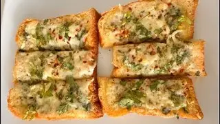 Cheesy Garlic Bread at Home 🧄🍞 | Easy Oven & Pan Recipe | Perfect Snack@SnehalsDiaries