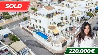 🌴Houses for Sale in Costa Blanca | Quad Villa for Sale in La Marina with Private Pool 🐬| Ref. 6047
