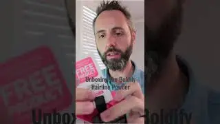 Unboxing the Boldify Hairline Powder