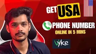 Vyke US Number | How to Get USA Number from Pakistan | USA Virtual Number