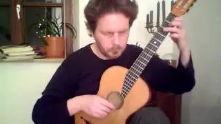 Carcassi op.59 - Teil 1 - &Uuml;bung f&uuml;r die erste Lage 1