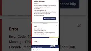 SOLUSI ERROR 