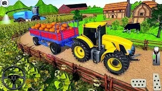 Tractor Cargo Transport Driver: Farming Simulator- Best Android IOS Gameplay