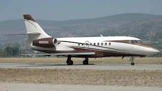 Dassault Falcon 2000 | N800GH | Taxi & Take off in CYYF