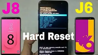 Hard Reset Samsung Galaxy J6 & J8 (2018) Unlock Pattern Lock, PIN, Password