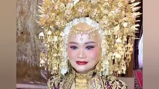 TUTORIAL PASANG HIJAB DAN SUNTIANG ADAT PADANG TERBARU