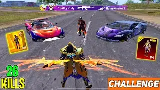 😱 OMG !! THIS ULTIMATE FLAMEWRAITH ENEMY WITH MYTHIC KOENIGSEG CHALLNGED ME & PHAROAH X-SUIT IN BGMI