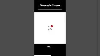 Using a grayscale screen