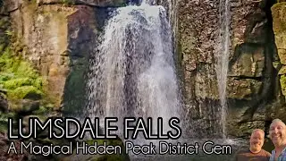Lumsdale Falls a magical hidden gem near Matlock a stunning wooded walk with abandoned bone mills ✨️
