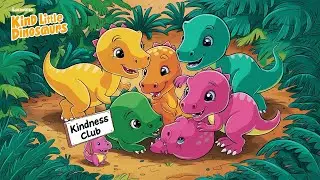 KIND LITTLE DINO||MORAL FUN FOR KIDS||WOW KIDZ HUB
