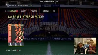 MY BRO OPENS MY ICON SWAPS 83+ x25 PLAYERS Pack