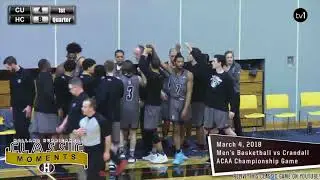 Classic Moments | MBBALL vs Crandall | ACAA Championship| March 4, 2018