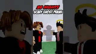 СТРАШНЫЙ ПРАНК с призраком в 99 ночей в лесу! #roblox #история #розыгрыш