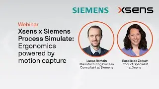 Xsens x Siemens Process Simulate: Ergonomics powered by motion capture