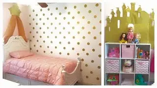 COMO DECORAR Y ORGANIZAR UN CUARTO DE NIÑA