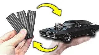 Лепим Dodge Charger из Пластилина! Тачка из ФОРСАЖА!