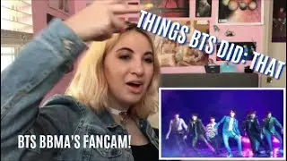 BTS FAKE LOVE @ BILLBOARD MUSIC AWARDS [4K FANCAM] | REACTION